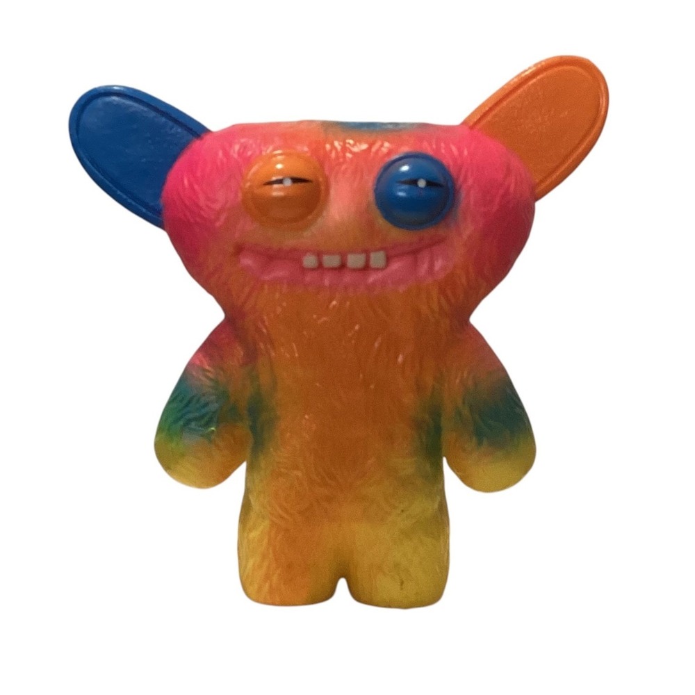 Fuggler Funny Ugly Monster 2.5 Inch Vinyl Figure Rainbow Tie Dye Collectible